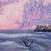 Winter Sky III. 5 x 7 inches, framed to 6 1/2 x 8 1/2 inches. $90.