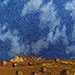 Fall Bales IV. 5 x 7 inches, framed to 6 x 8 inches. $90.