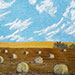 Sunny Hay IV. 8 x 10 inches, framed to 10 x 12 inches. $180.